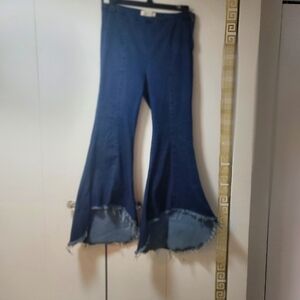 Rachel Roy Crop Flar Jean's bell bottom